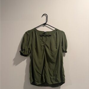 Old Navy Sage Green Blouse